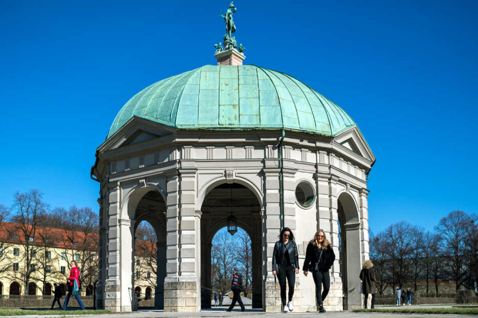 In München und Bayern dürfen sich die Menschen über ein sonniges Wochenende freuen.