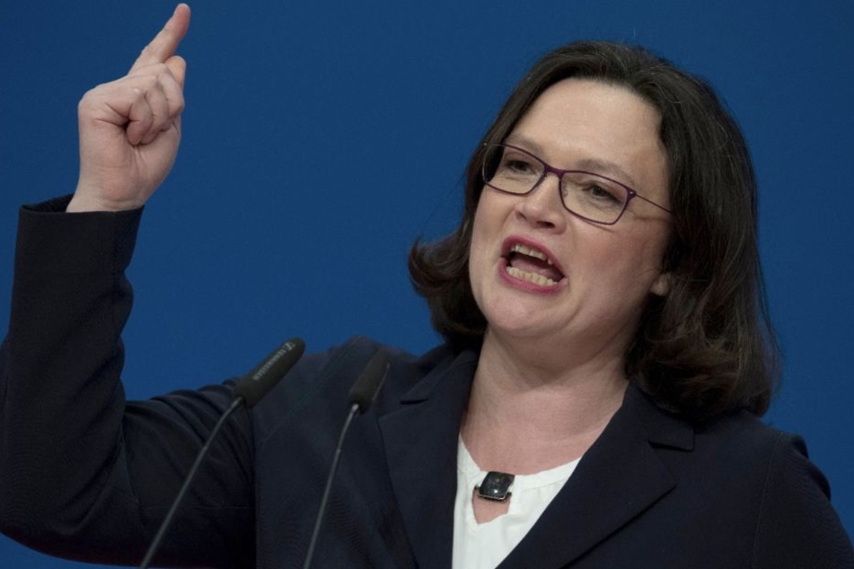 Mit Dämpfer: Nahles zur neuen SPD-Vorsitzenden gewählt