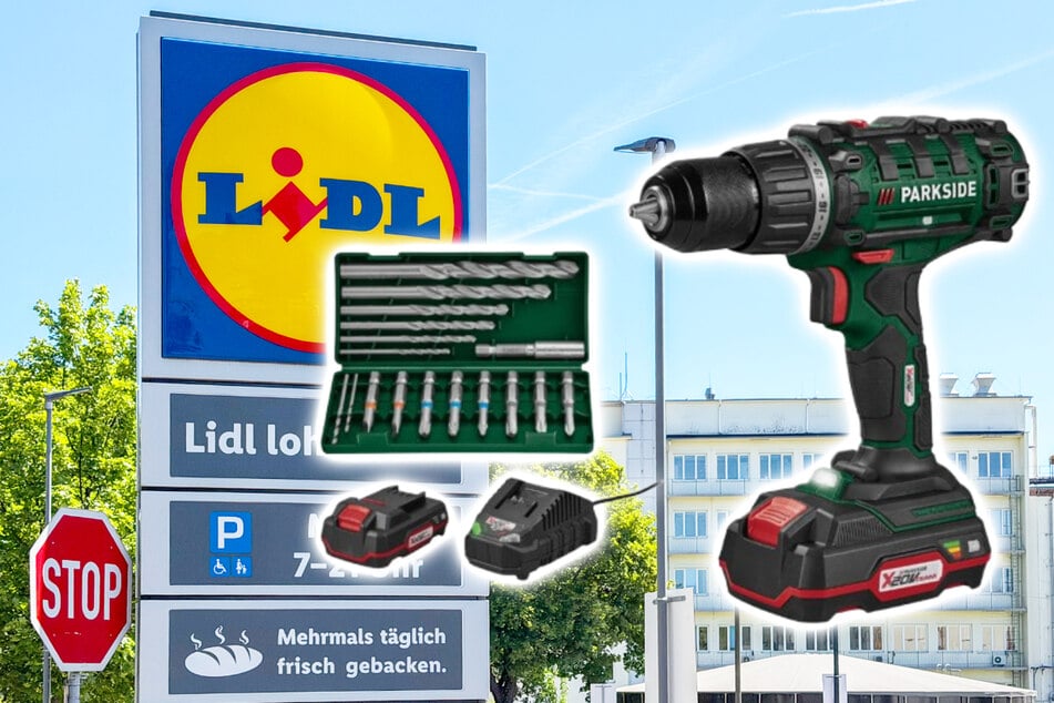 Bohrschrauber-Sets und viele weitere Werkzeuge gibt's ab Donnerstag (11.6.) bei Lidl