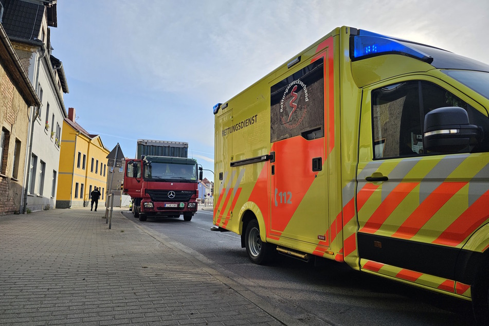 Unfall in Zwickau: Achtjährige von Laster erfasst