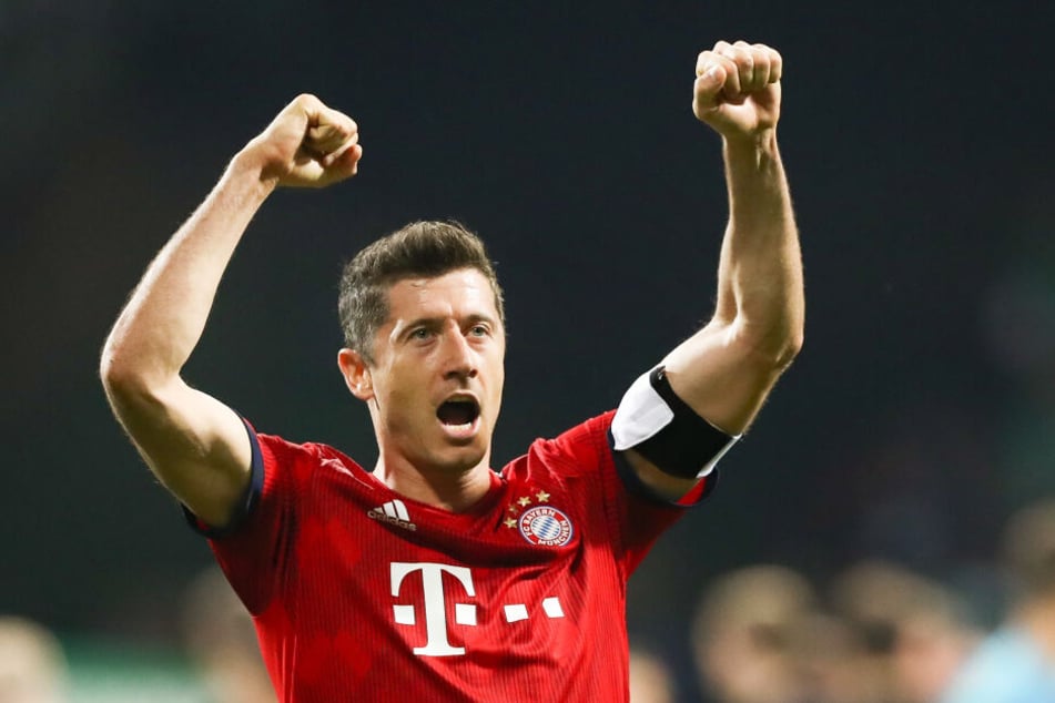 Robert Lewandowski vom FC Bayern München hat weiter Wechsel zu seinem Verein für wahrscheinlich. (Archivbild)