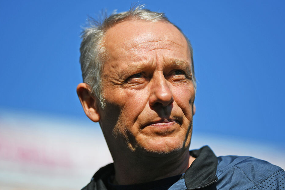 Freiburgs Trainer Christian Streich wird vermutlich den Klassenerhalt als Ziel ausgeben.