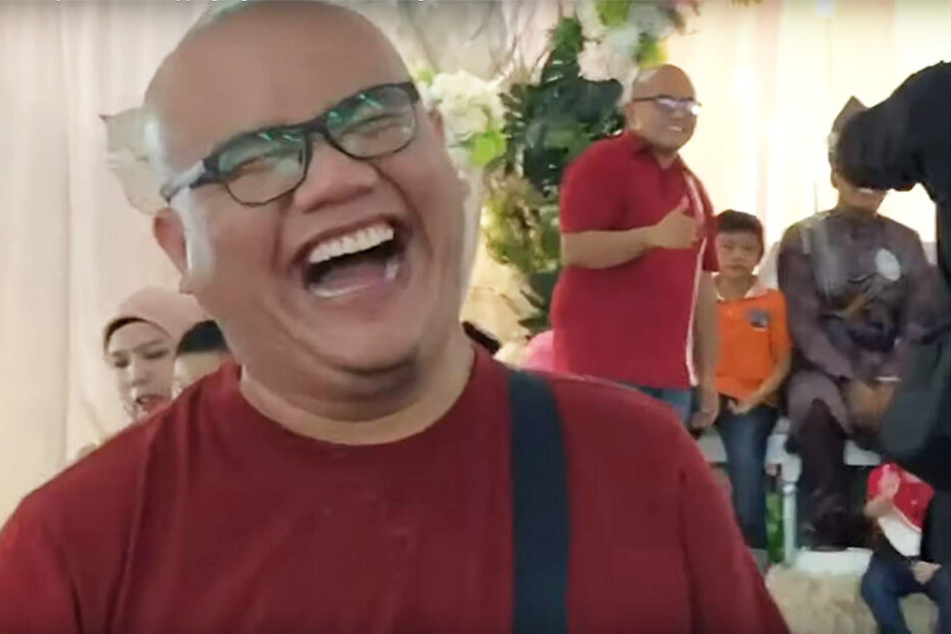 Amir Zulfadhli Zulkifly (30) lachte sich schlapp.