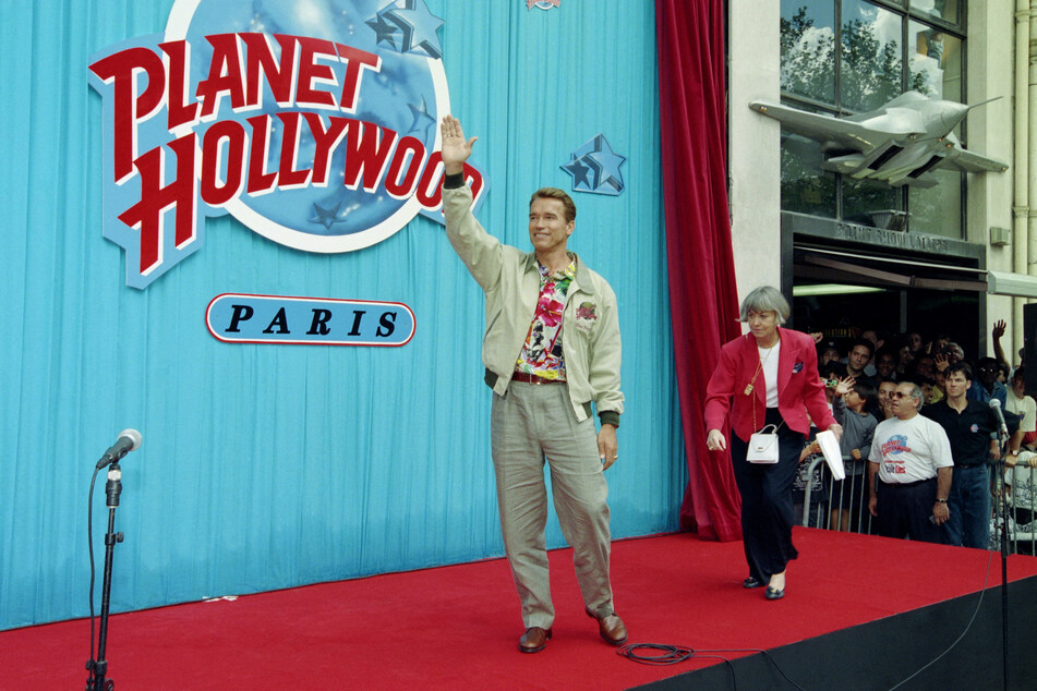 Trotz prominenter Vermarktung durch Arnie konnte sich der "Planet Hollywood"-Standort in Paris nicht halten. (Archivbild)