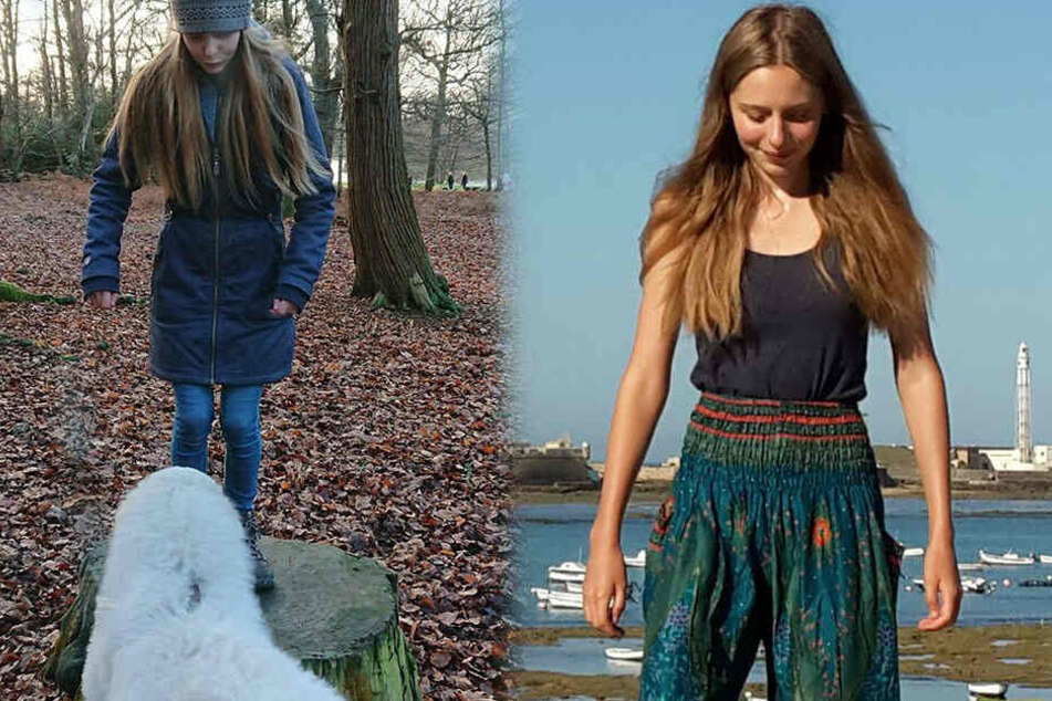 Evita Gamber (22) und ihr Hund "Bo".