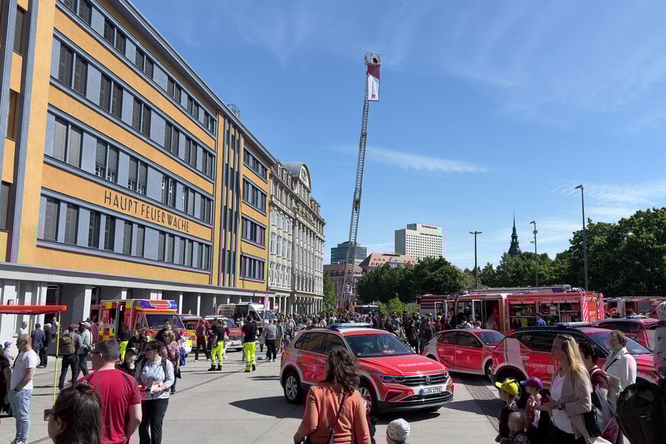 Anlässlich des Florianstags konnte ein Blick hinter die Kulissen geworfen werden.