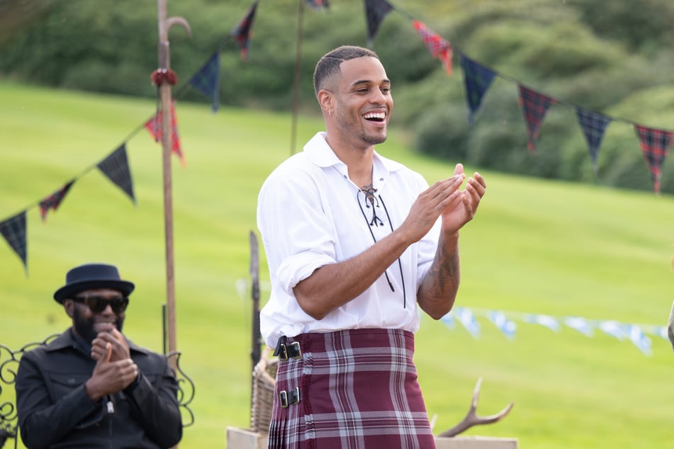 Grant took his ladies to play some traditional Scottish games for Monday night's group date.