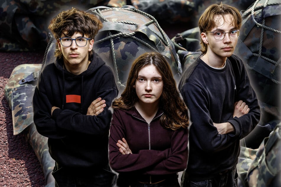 Schüler erklären, warum sie nicht zur Fahne wollen