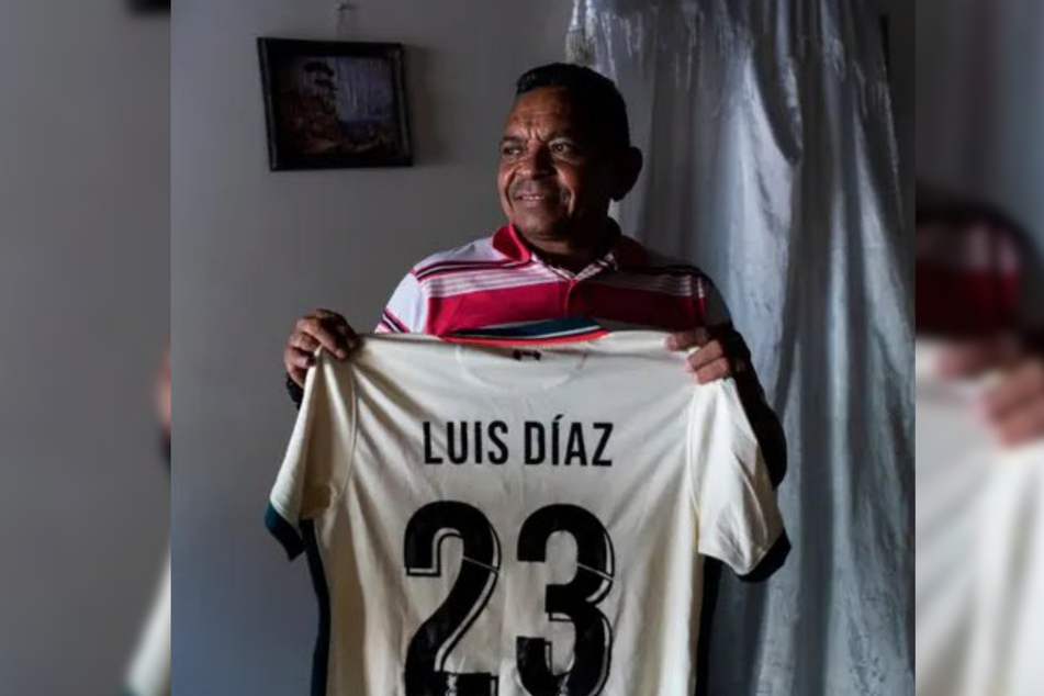 Luis Manuel Díaz ist sehr stolz auf seinen Sohn, dass er es nach Europa geschafft hat.