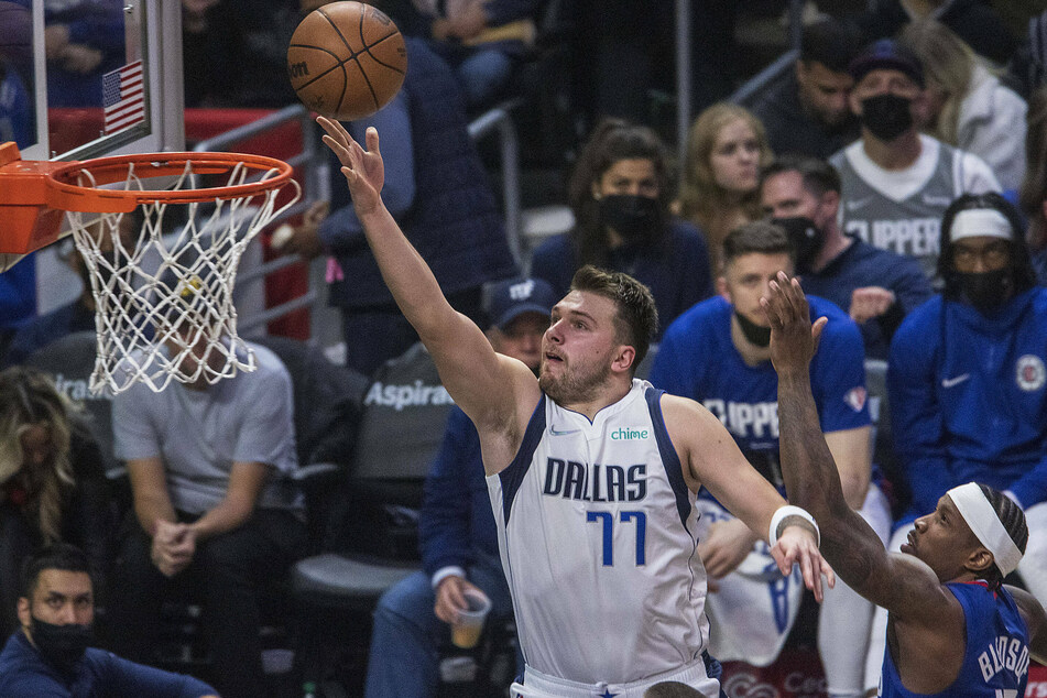 Luka Doncic of the Dallas Mavericks scored a career-best 51 points against the Clippers.