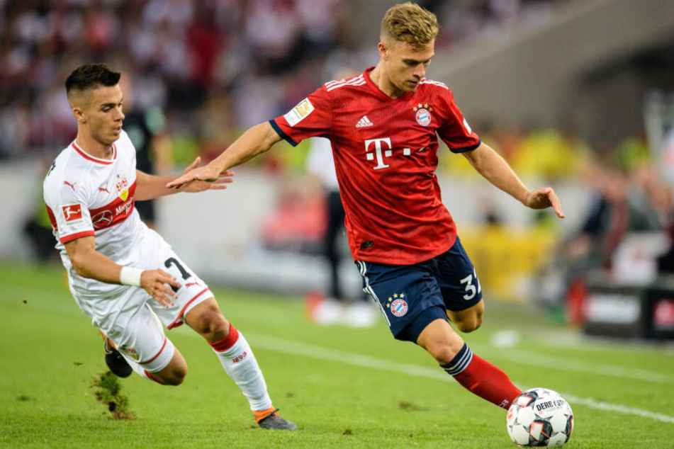 Joshua Kimmich (r.) und der FC Bayern München wollen nachlegen. (Archivbild)