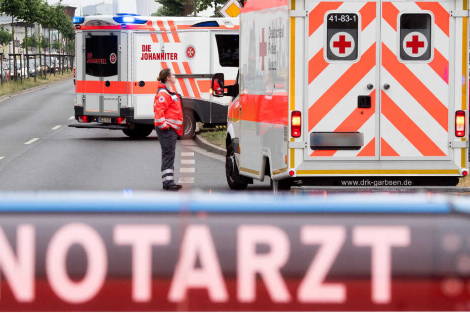 Sechs Personen wurden in ein Krankenhaus gebracht. (Symbolbild)