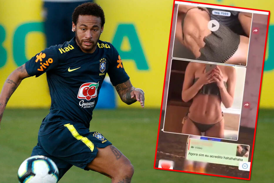 Auf seiner Instagram-Seite veröffentliche Neymar den Chatverlauf mitsamt freizügiger Bilder.