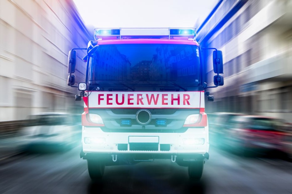 Auch die Feuerwehr war vor Ort. (Symbolbild)