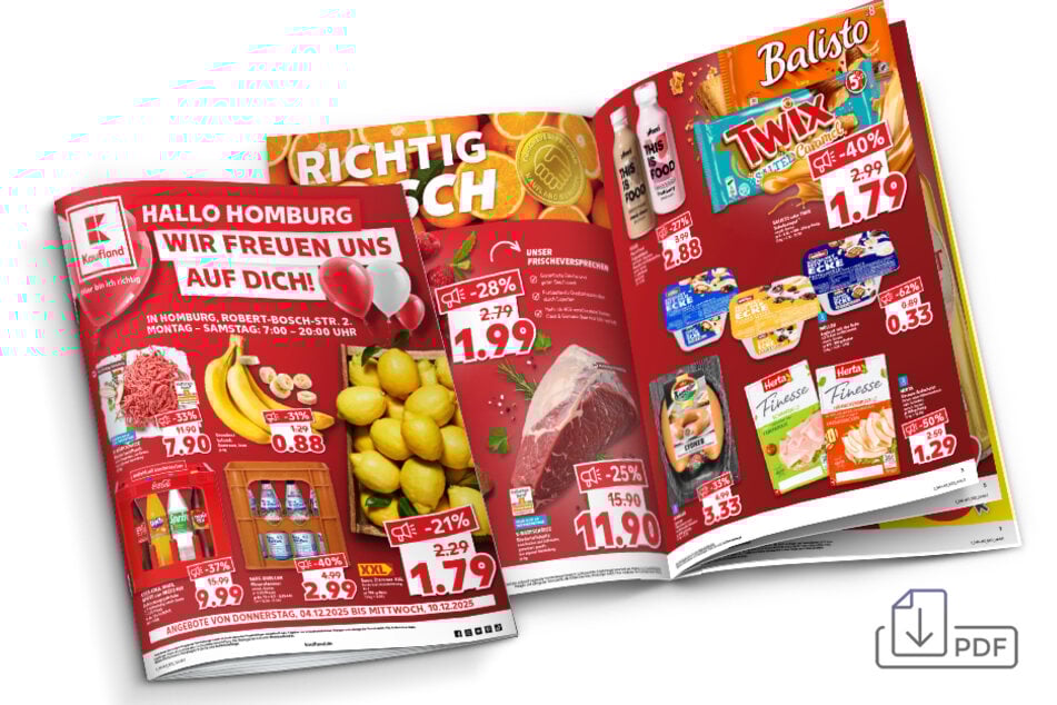 Mit einem Klick zu den Angeboten.