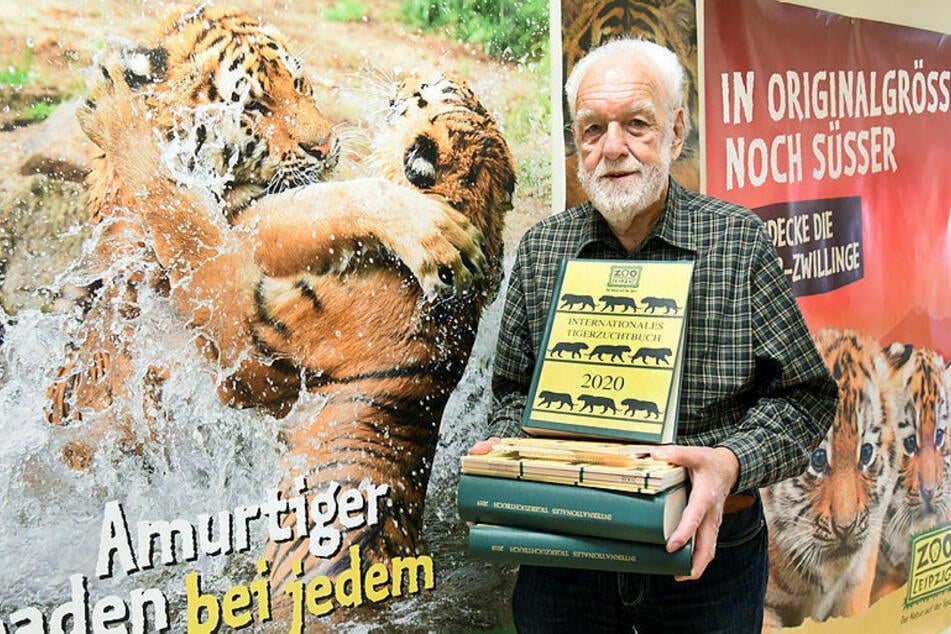 Der Biologe Peter Müller verwaltet im Zoo Leipzig unter anderem das internationale Zuchtbuch für Tiger.