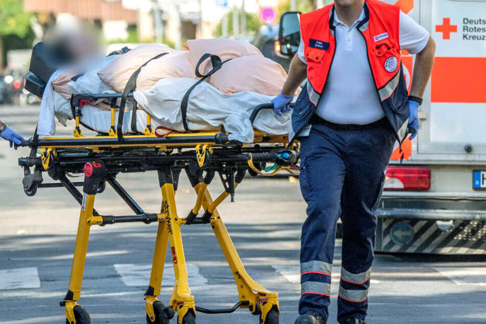 Bereits am Samstag war ein Pflegeheim im Evakuierungsbereich geräumt worden.