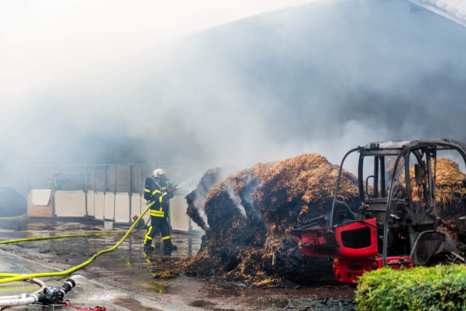 120 Feuerwehrleute waren im Einsatz um den Brand zu löschen.