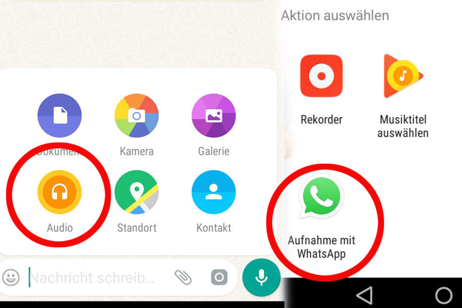 Mit dieser Funktion kannst Du jetzt Sprachnachrichten anhören, bevor Du sie verschickst.