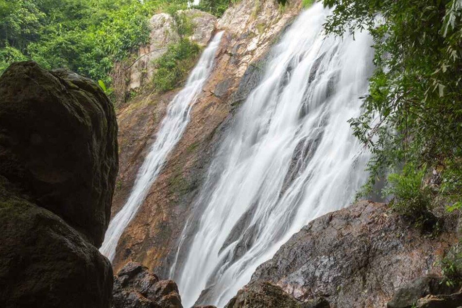 David verunglückte am Namuang-Wasserfall auf der Insel Koh Samui in Thailand.