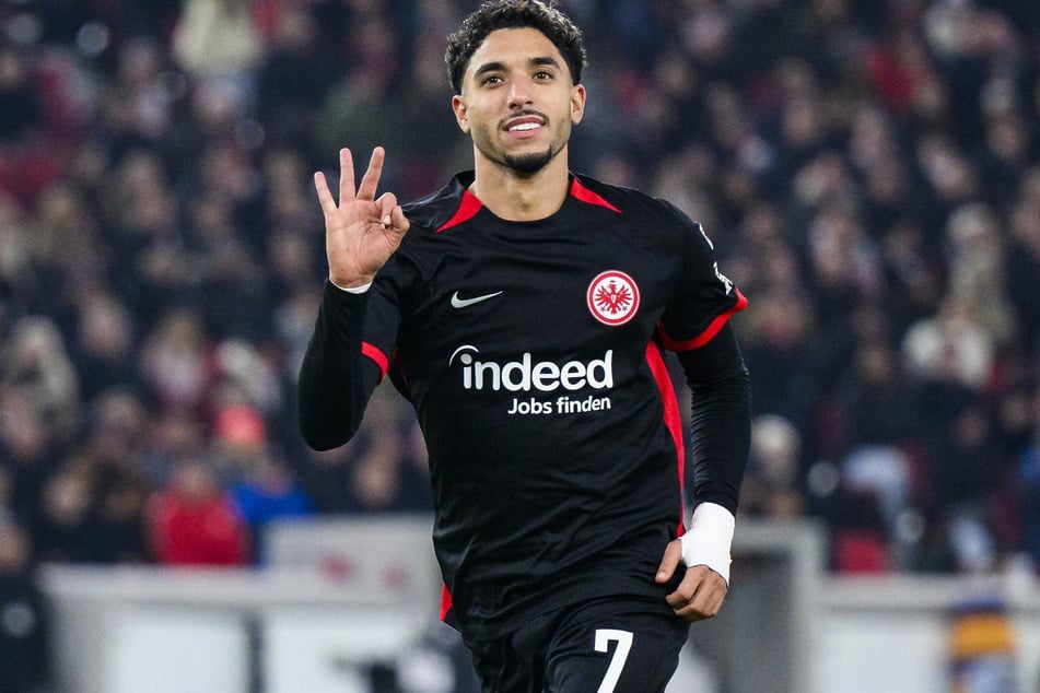 Vor seinem Abgang traf Omar Marmoush (25) in der Hinrunde 15 Mal für die Eintracht, legte zudem neun Tore auf.