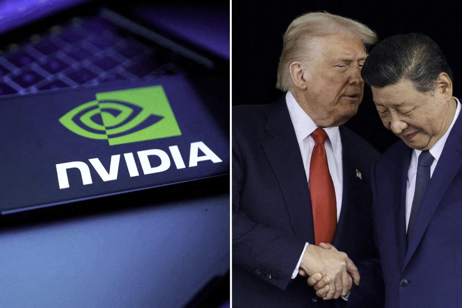 President Donald Trump said he had informed his Chinese counterpart, Xi Jinping, that chipmaker Nvidia now has permission to export some of its advanced products to China.