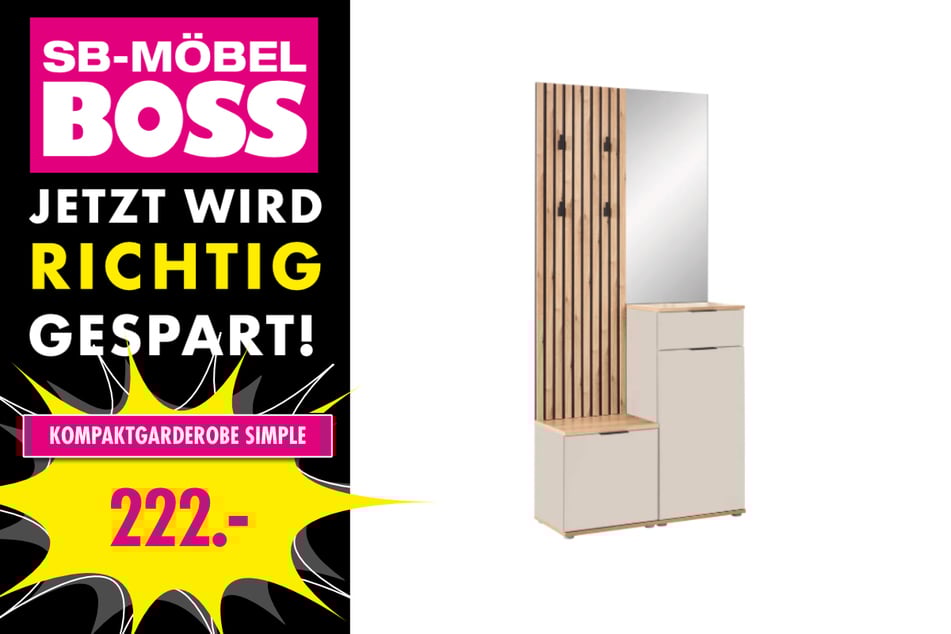Kompaktgarderobe Simple