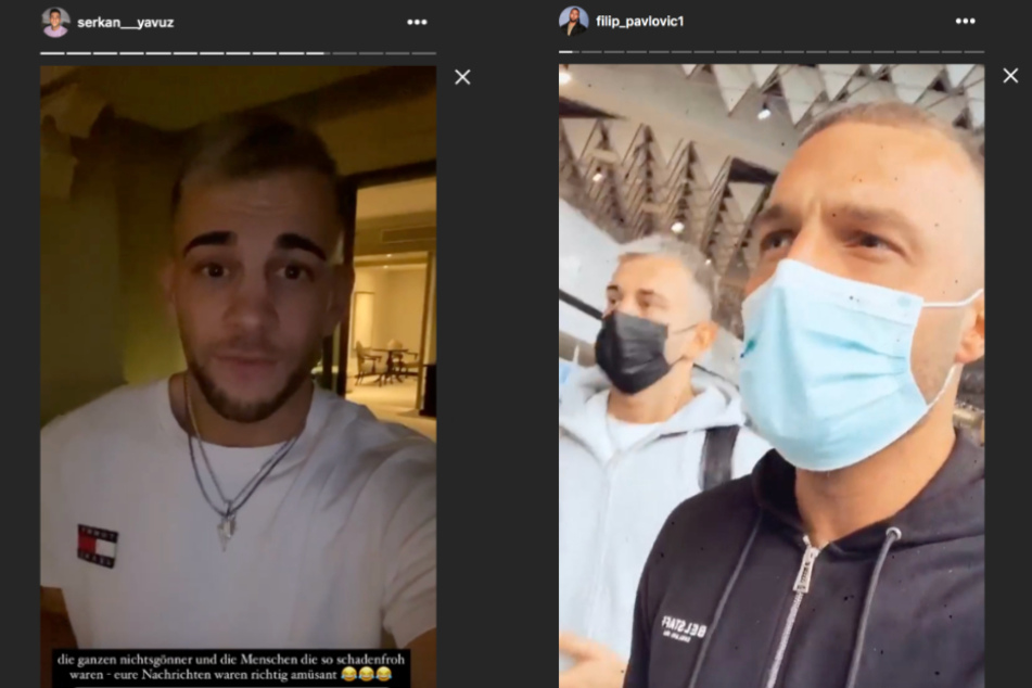 Serkan und Filip wollten ihre Fans bei Instagram testen.