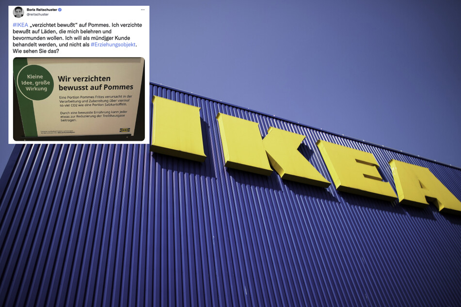 Nach Twitter-Wirbel: Ikea reagiert auf Reitschusters Pommes-Diss