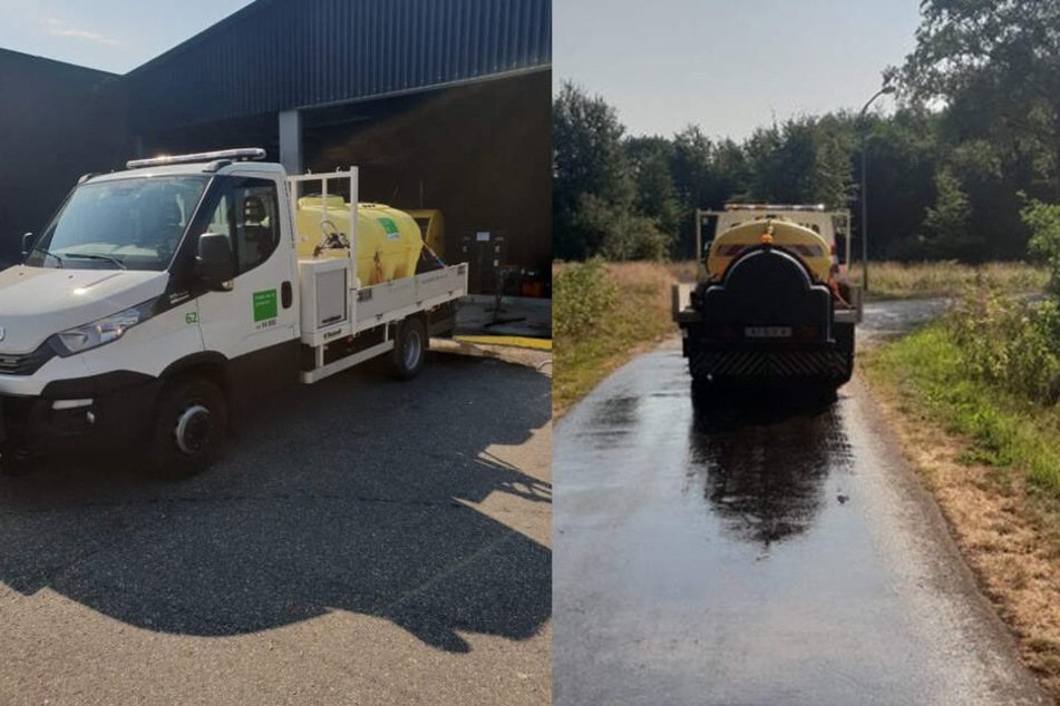 In Holland wird Salz auf die Straße gestreut, um den Asphalt zu kühlen.