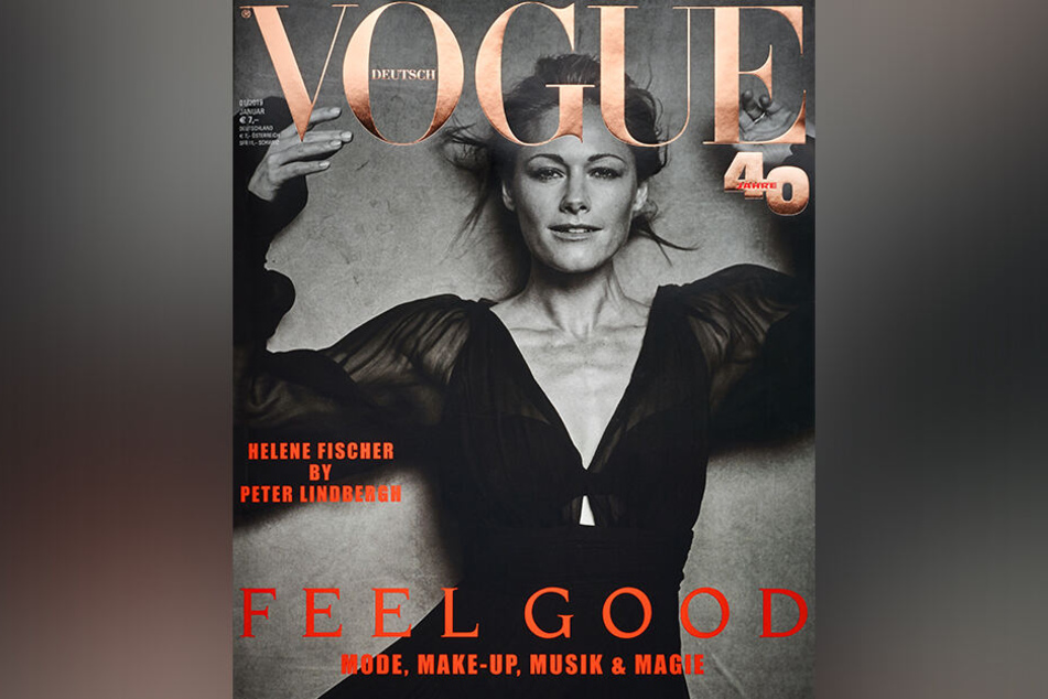 So posierte Helene Fischer für die "Vogue".
