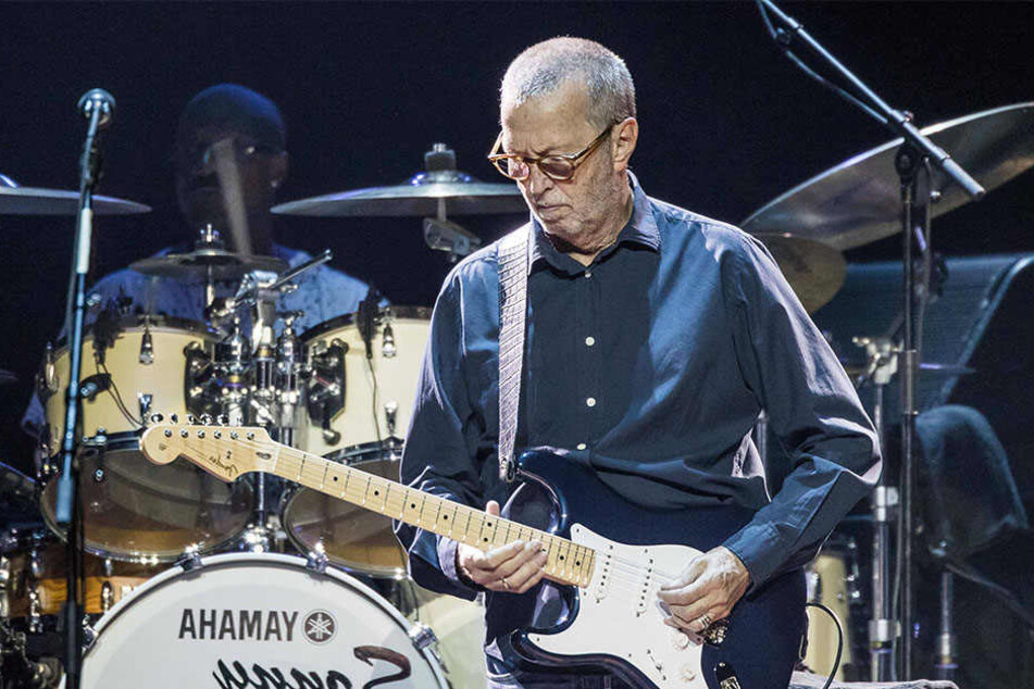 Eric Clapton im Juli beim Konzert in Köln.