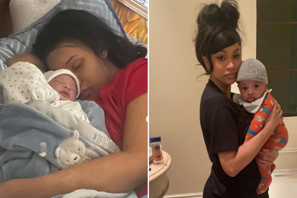 Offsets celebrated Cardi B with an intimate Mother's Day post featuring photos of their family life.