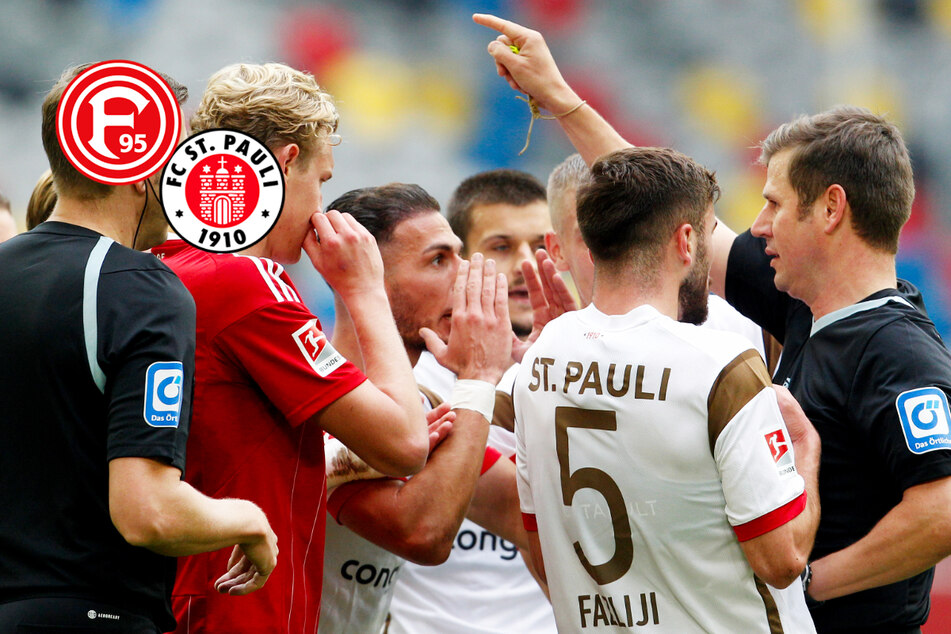 Hennings trifft, Fazliji sieht Rot! FC St. Pauli unterliegt bei der Fortuna