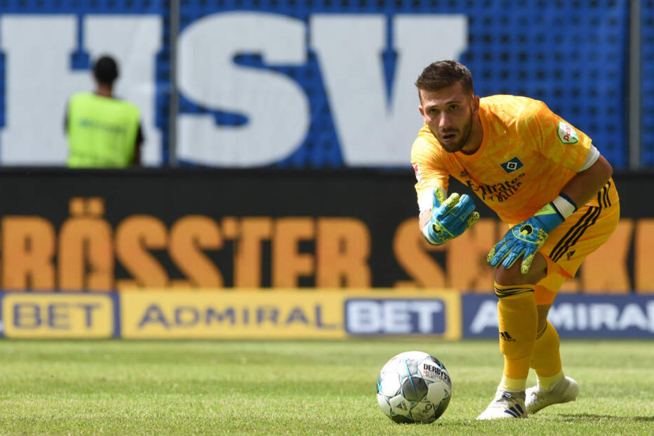 Neuzugang Daniel Heuer Fernandes hütet in der kommenden Saison des Tor des Hamburger SV.