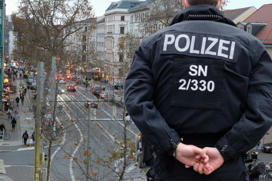 In diesem Bereich der Karl-Liebknecht-Straße kam es in der Nacht zur Schlägerei zwischen rumänischen Dieben und Polizisten, die außer Dienst waren.