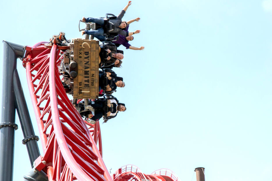 Beim "Big Dipper Coaster" hat der Fahrgast hat keinen Boden unter den Füßen. Das ist deutschlandweit einzigartig.