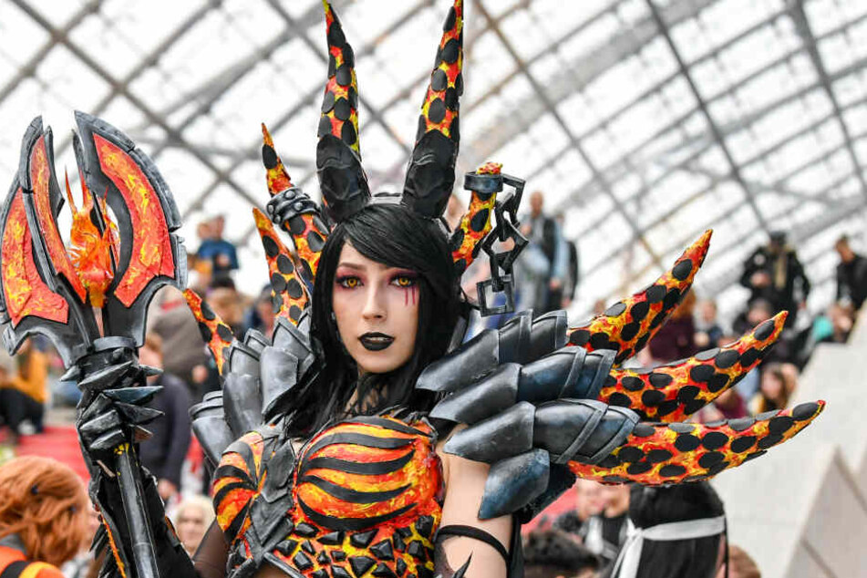 Allein schon die Manga-Comic-Con lockte 104.000 Menschen nach Leipzig.