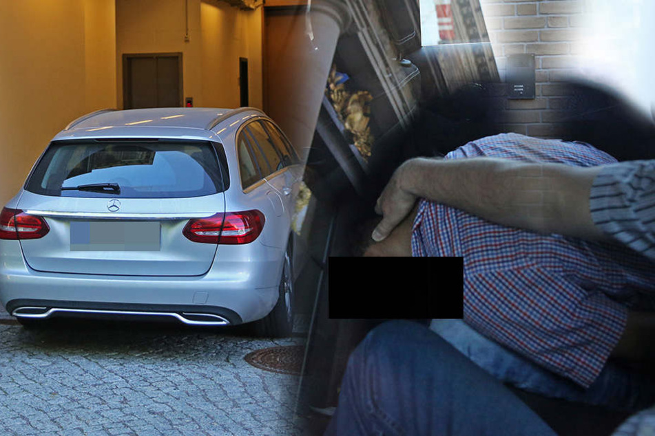Der mutmaßliche Mörder wurde zum Amtsgericht gefahren.