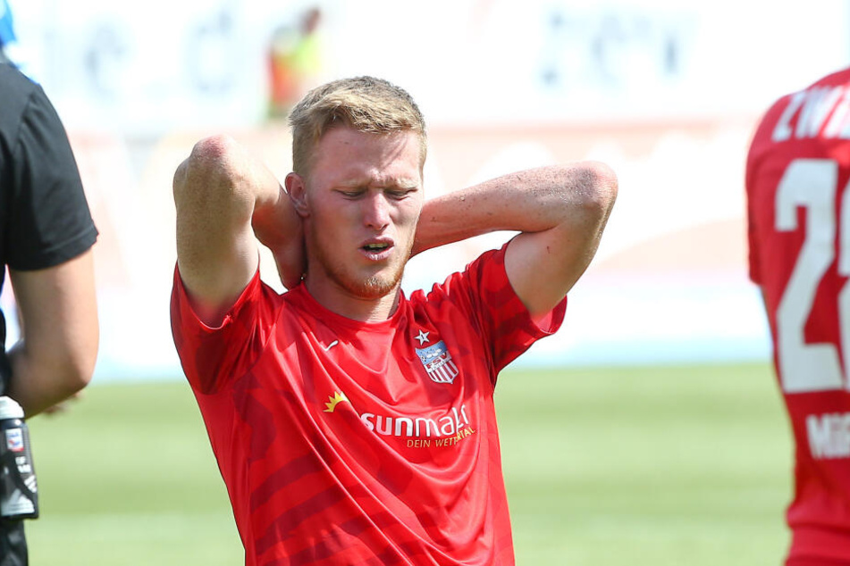 Neuzugang Gerrit Wegkamp haut sich beim FSV rein, auch wenn's mal weh tut.