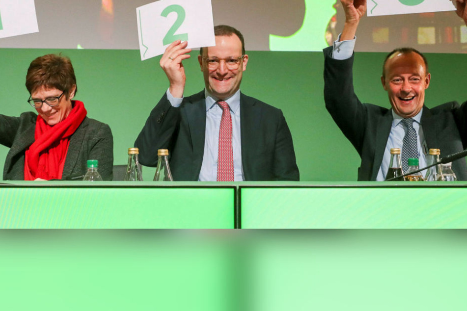 Merkel-Nachfolge: Merz, Spahn und Kramp-Karrenbauer gehen auf Schmusekurs