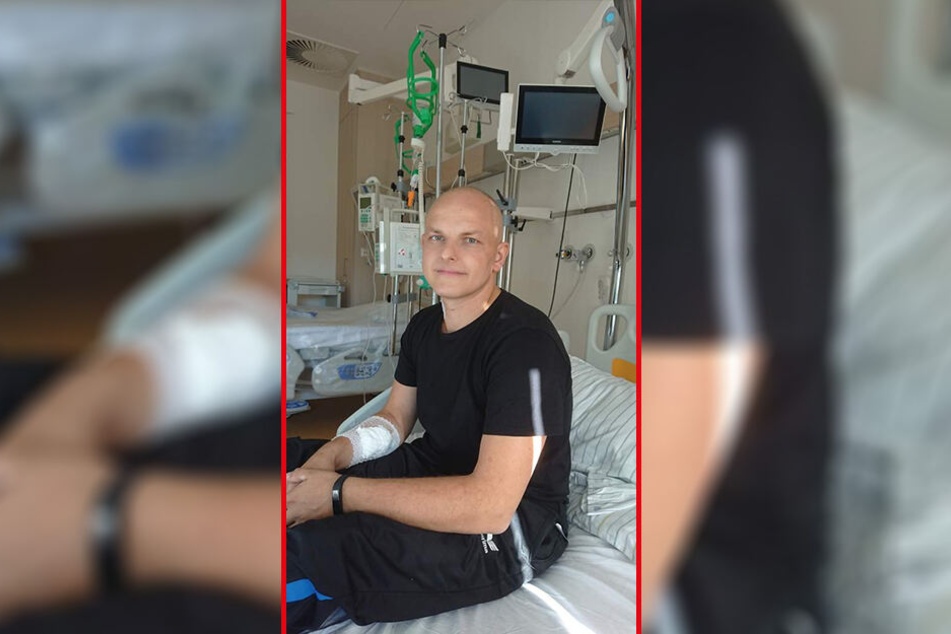 Sebastian Böhme (33) aus St. Egidien hat akute Leukämie und braucht zum Überleben dringend einen Stammzellenspender.