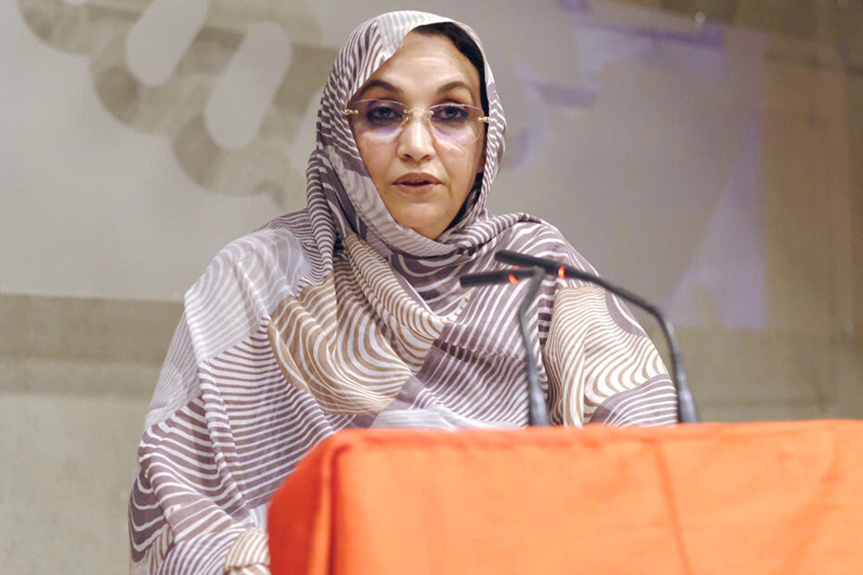 Die Menschenrechtsaktivistin Aminatu Haidar aus der Westsahara.