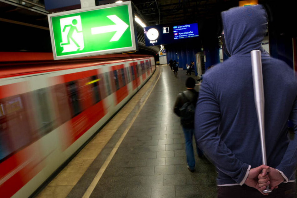 Der 18-Jährige soll seine Schwester mit einem Baseballschläger an einer S-Bahn Haltestelle angegriffen haben.
