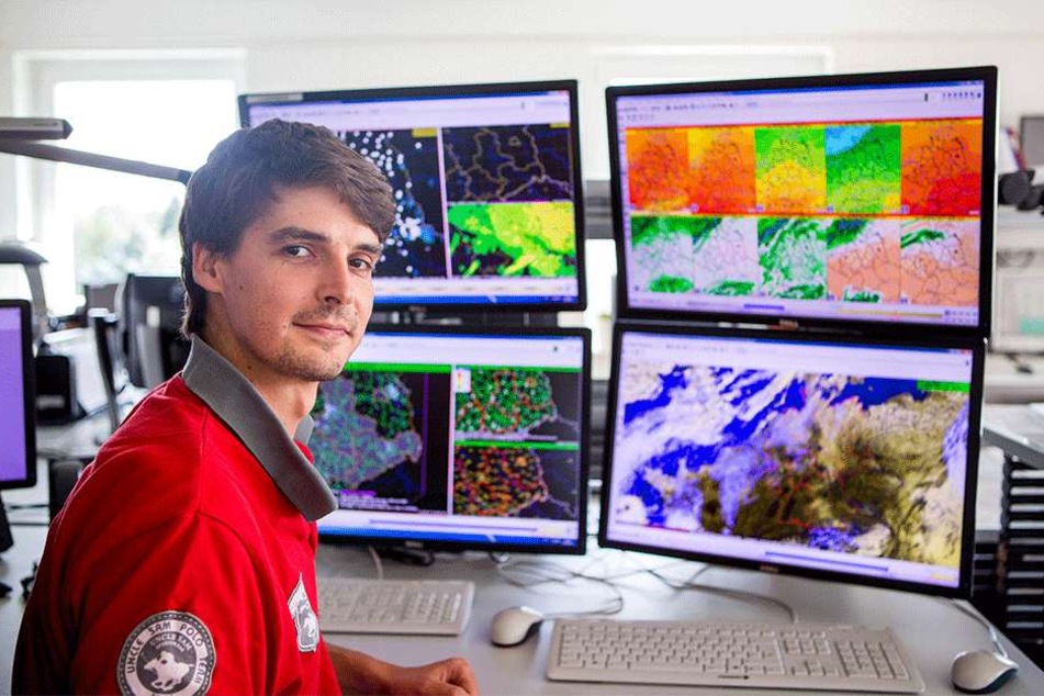 Meteorologe Florian Engelmann (29) vom Deutschen Wetterdienst gibt für die
kommenden Tage Entwarnung.