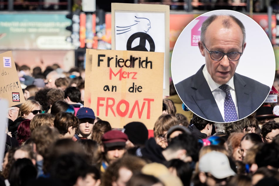 Ist das wirklich Verleumdung? Schüler fliegt Anti-Merz-Plakat um die Ohren