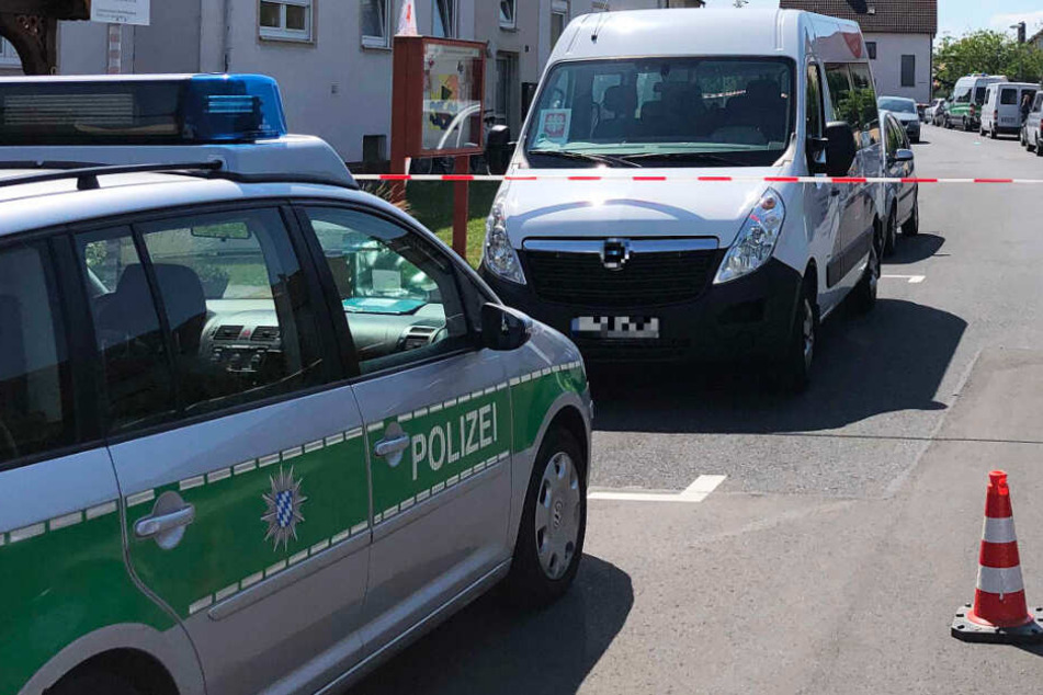 Die Polizei in Unterfranken leitete eine Großfahndung ein.