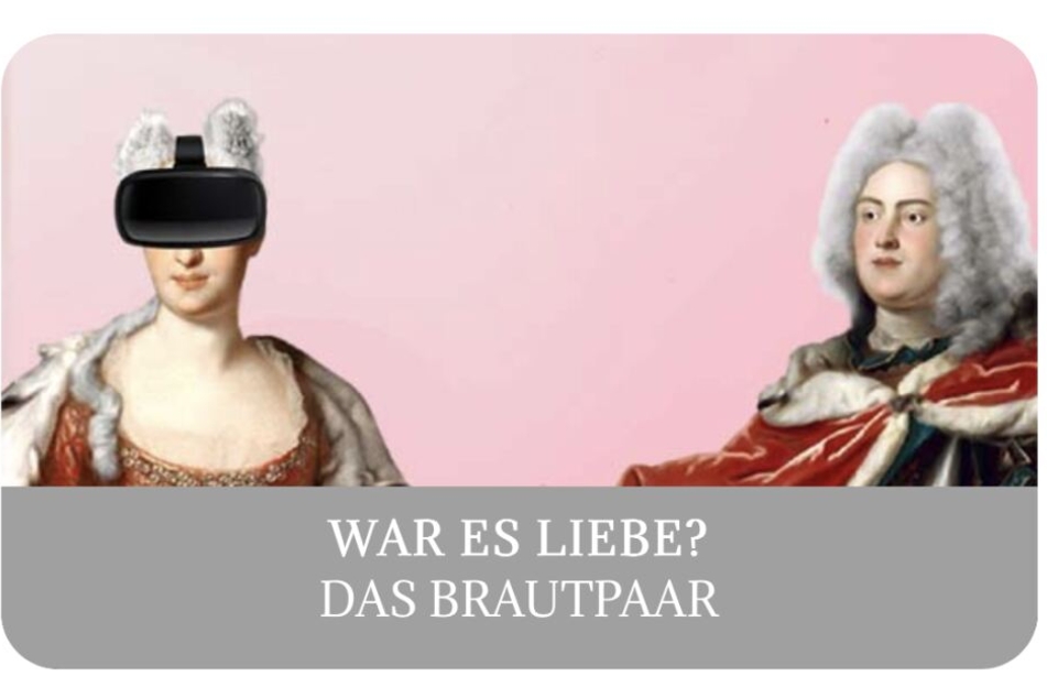 Die Habsburger Kaisertochter und der Wettiner Sachsen-Prinz.