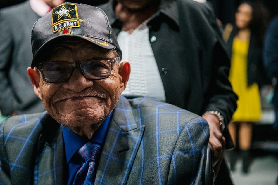 World War II combat veteran and Tulsa Race Massacre survivor Hughes Van Ellis turned 102 on January 11, 2023.