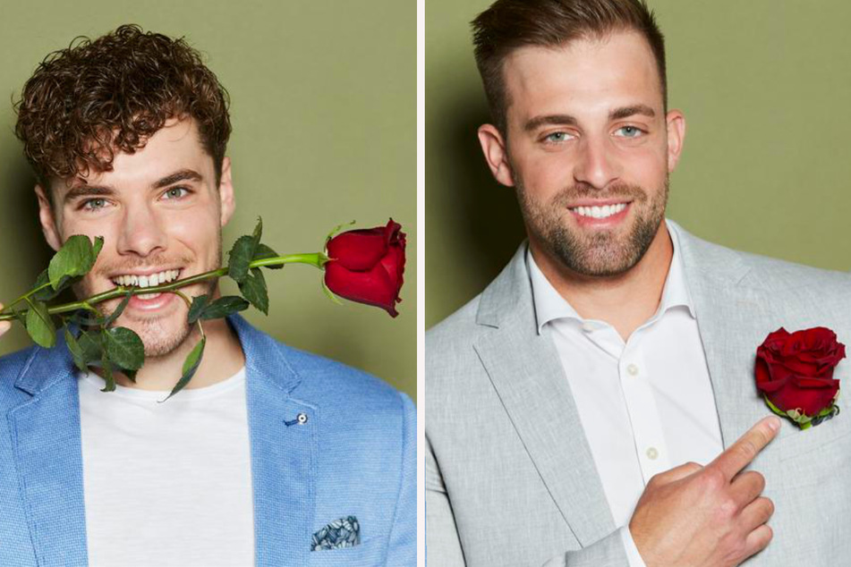 Fotograf Raphael (23, l.) aus Leopoldsdorf in Österreich und Industriemechatroniker Robert (26) aus Berlin. (Fotomontage)